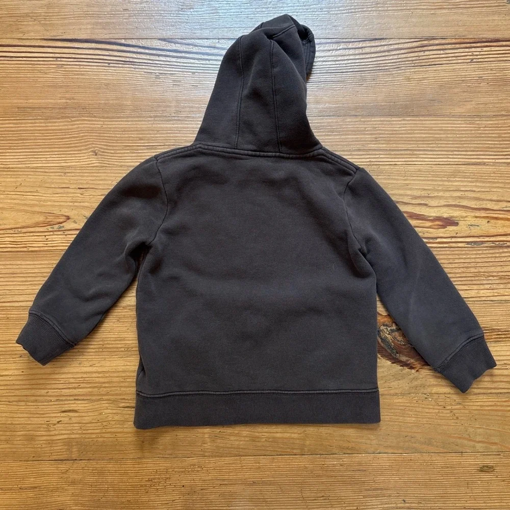 Carhartt Hoodie Kids‎ Brown Good Realtree Camo Logo Pullover Fleece SIZE 5